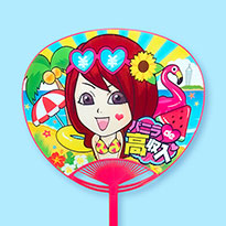 バニラうちわご当地シリーズ・江ノ島