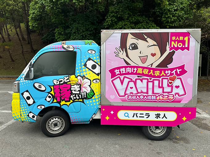 ピンク軽トラ・左側面の写真